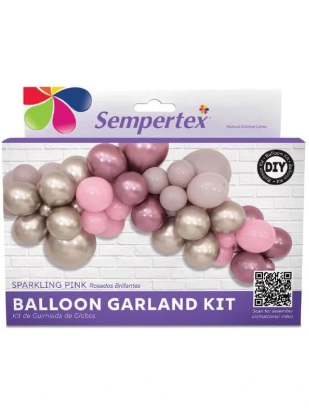 Sparkling Pink Balloon Garland Kit - DIY Party Decoration
